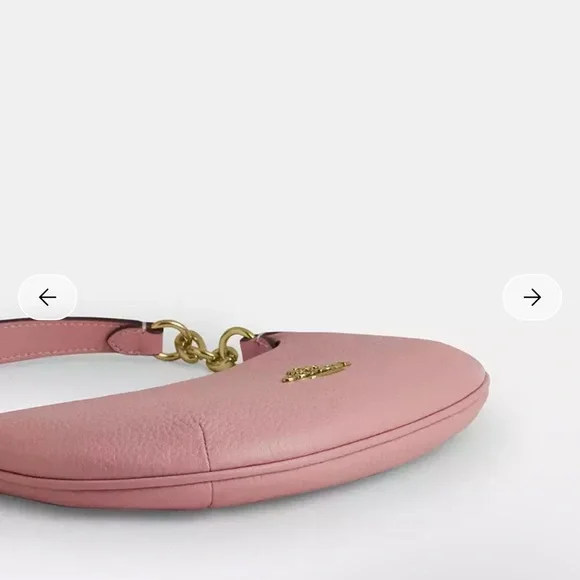 Coach Mini Payton Bag in Gold/Pink Petal Shoulder Bag Gold CEL08 NWT - Picture 6 of 8